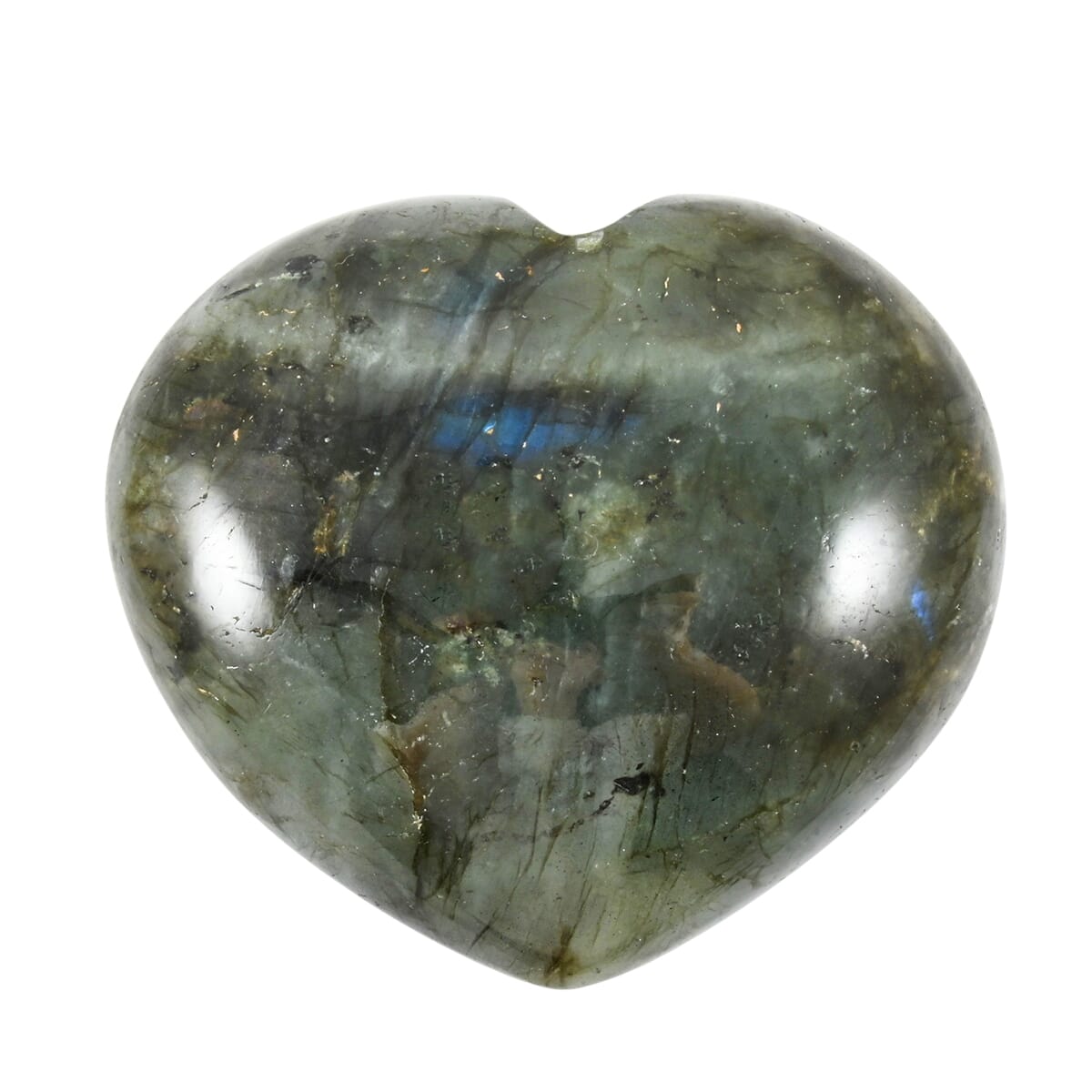 Labradorite Heart - A Touch of Transformation and Clarity