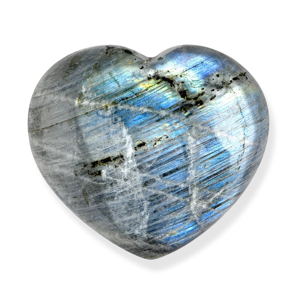 Labradorite Heart - A Touch of Transformation and Clarity