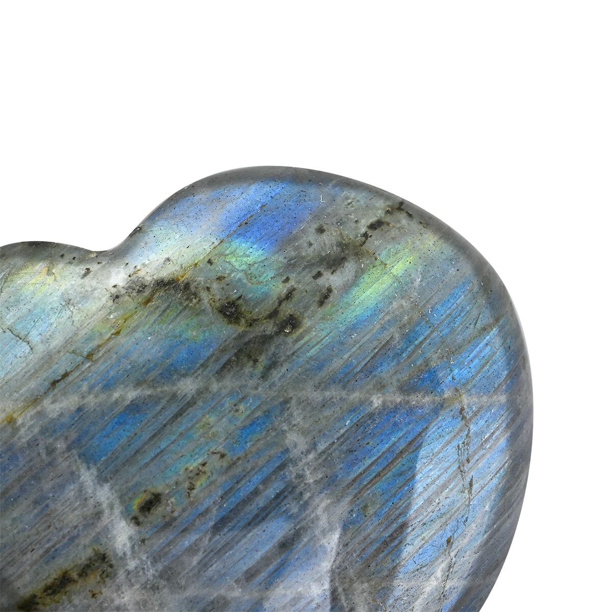 Labradorite Heart - A Touch of Transformation and Clarity