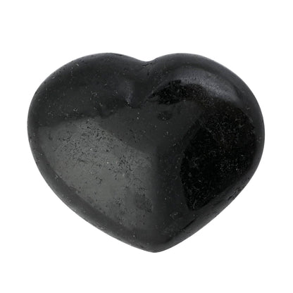 Black Tourmaline Heart - A Symbol of Protection and Love