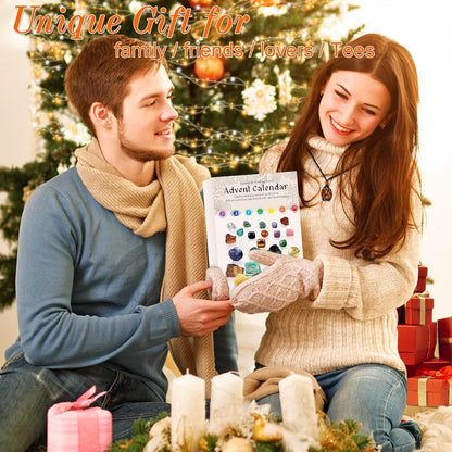 Crystal Advent Calendar 2026 Woman - 24 Day Chakra Stone Set