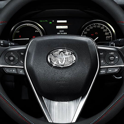 Black Friday Sale🎉50% OFF🎉Creative Steering Wheel Crystal Sticker