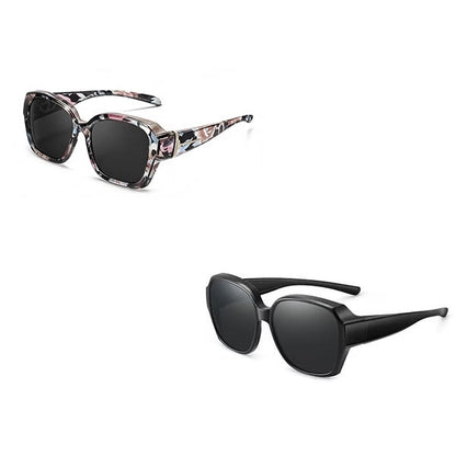 🎉LAST DAY - BUY 1 GET 1 FREE😎2026 New Polarized UV400 Protection Trendy Round Cat-eye Sunglasses 🕶️