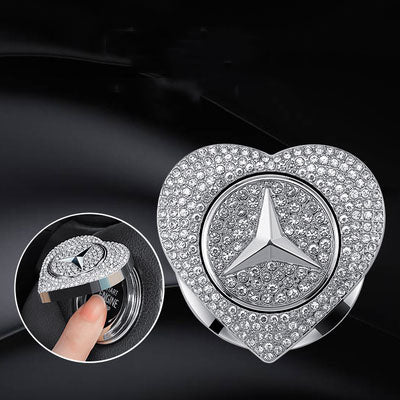 🔥49% OFF🔥Heart-shaped Diamond-studded One-button Start Protective Case