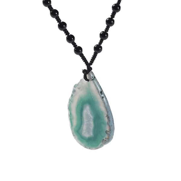 Agate Slice Necklace