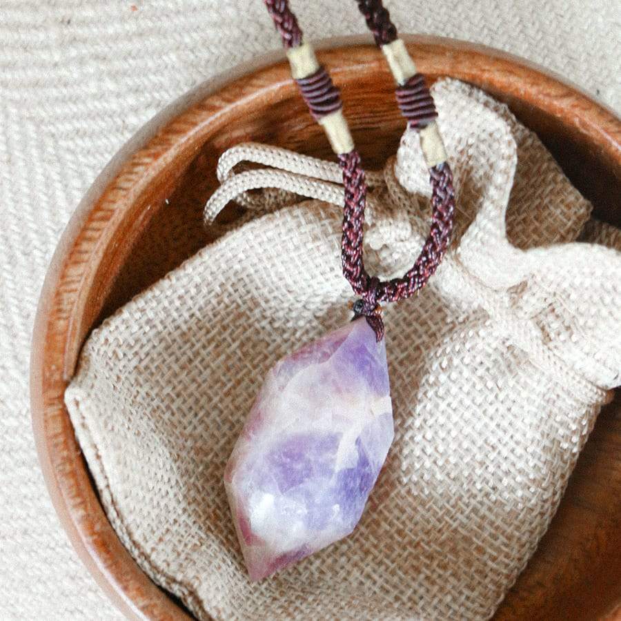 Amethyst Crystal Necklace