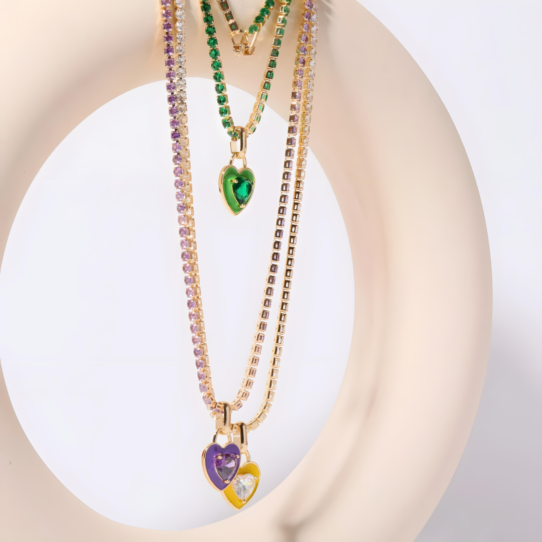 Spectrum of Love Crystal Necklace