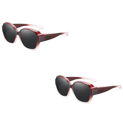 🎉LAST DAY - BUY 1 GET 1 FREE😎2026 New Polarized UV400 Protection Trendy Round Cat-eye Sunglasses 🕶️