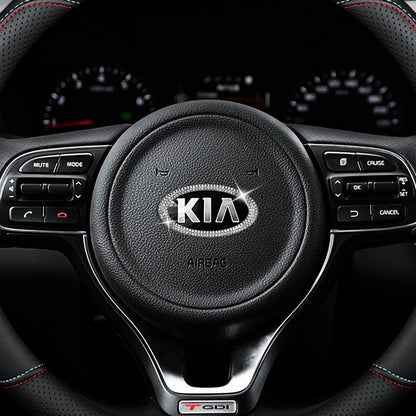 Black Friday Sale🎉50% OFF🎉Creative Steering Wheel Crystal Sticker