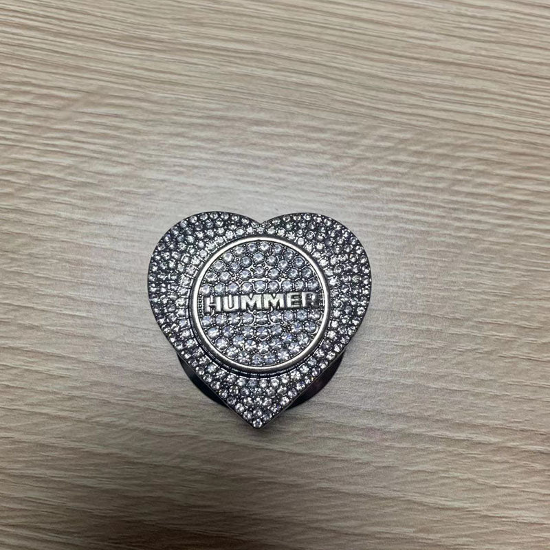 🔥49% OFF🔥Heart-shaped Diamond-studded One-button Start Protective Case