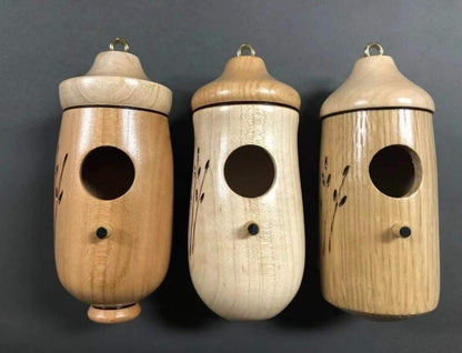 Charming Hanging Hummingbird House