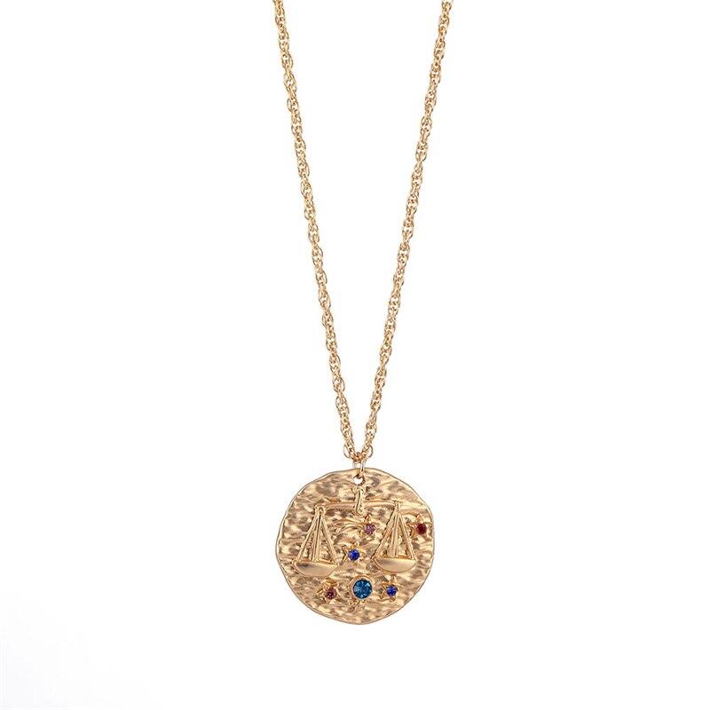 Zodiac Medallion Necklace