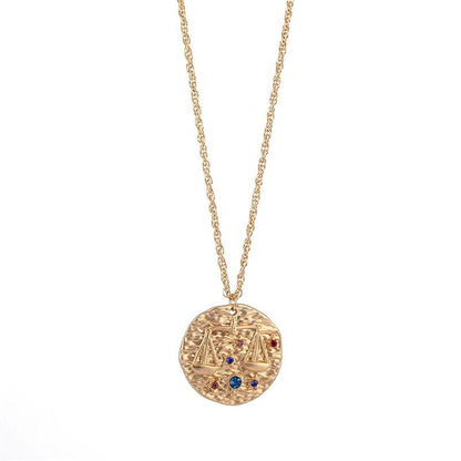 Zodiac Medallion Necklace