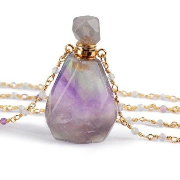 Crystal Perfume Necklace