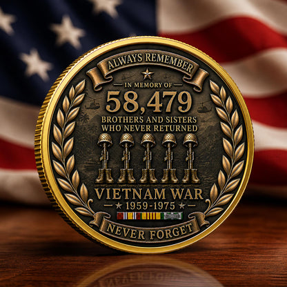 🔥LAST DAY 49 % OFF🔥Vietnam Veteran America 250th Anniversary Commemorative Coin