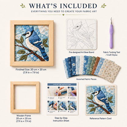 Last Day 49%OFF🧡No-Sew Fabric Art DIY Kit🎁Buy 3 Get 1 FREE — Add Any 4 Pcs To Cart🎉