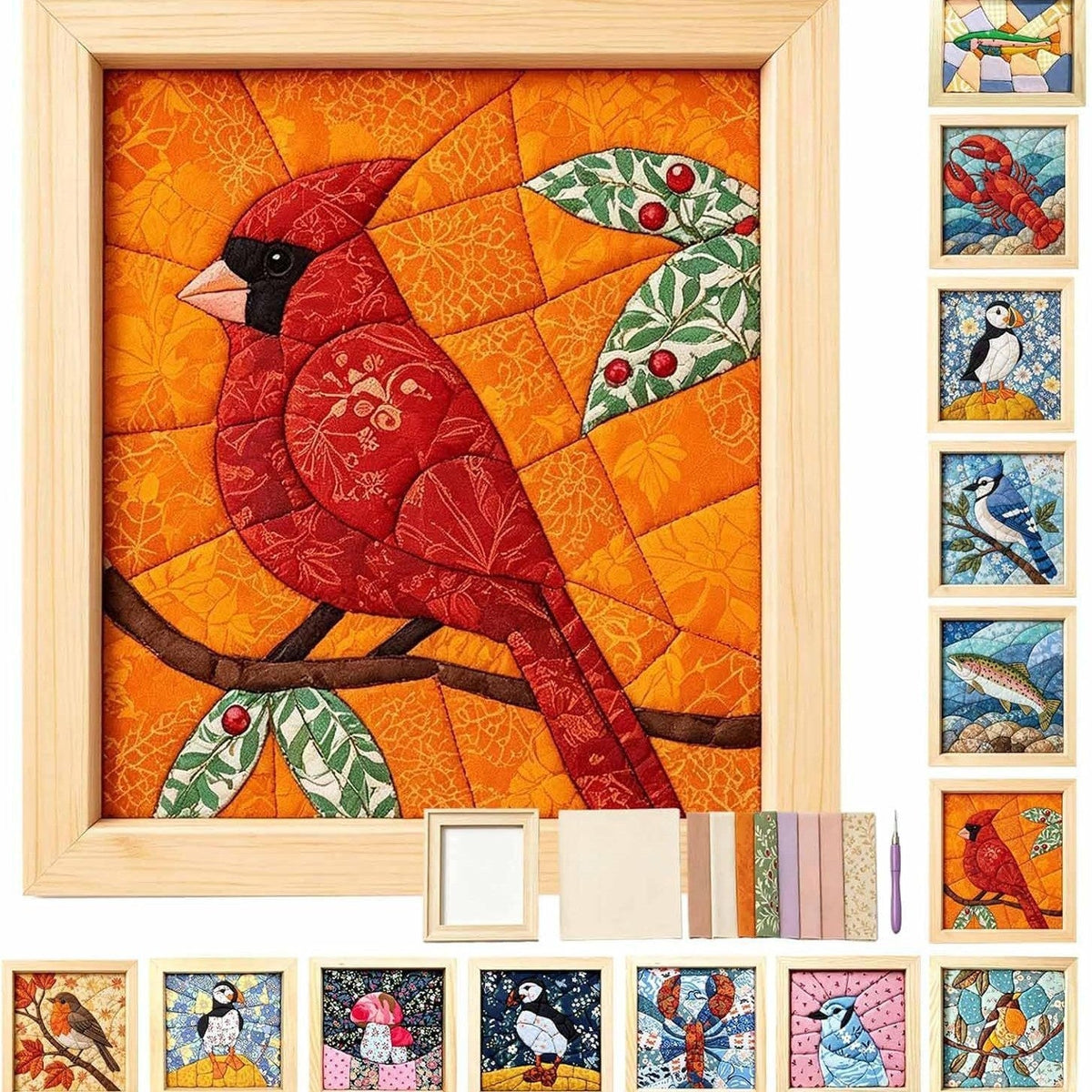 Last Day 49%OFF🧡No-Sew Fabric Art DIY Kit🎁Buy 3 Get 1 FREE — Add Any 4 Pcs To Cart🎉