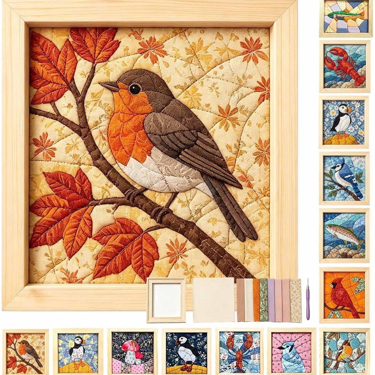 Last Day 49%OFF🧡No-Sew Fabric Art DIY Kit🎁Buy 3 Get 1 FREE — Add Any 4 Pcs To Cart🎉