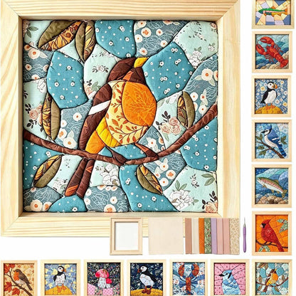 Last Day 49%OFF🧡No-Sew Fabric Art DIY Kit🎁Buy 3 Get 1 FREE — Add Any 4 Pcs To Cart🎉