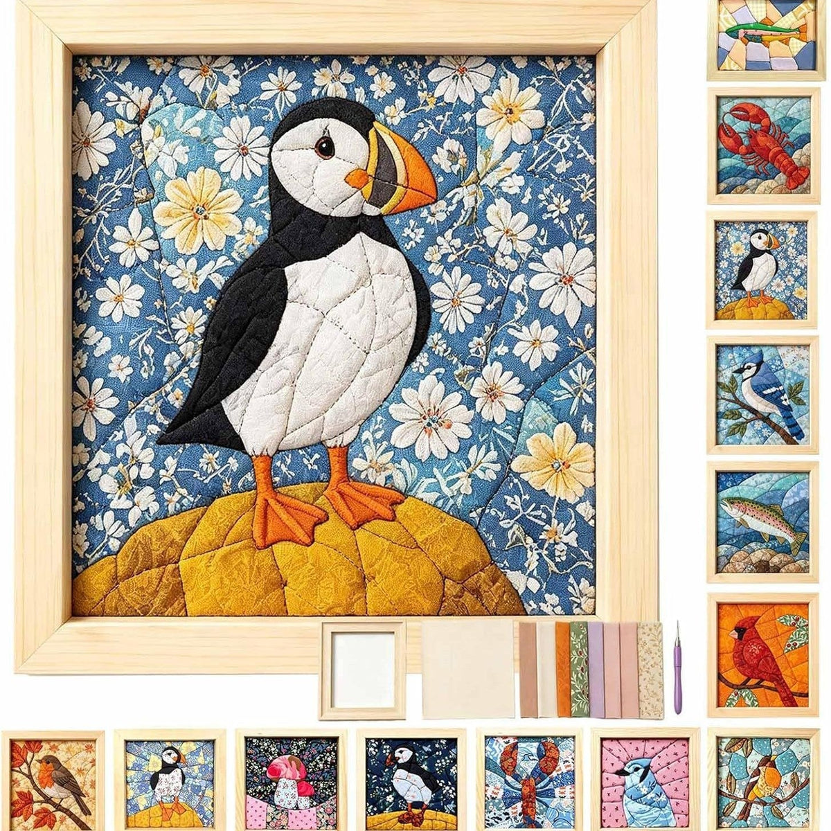Last Day 49%OFF🧡No-Sew Fabric Art DIY Kit🎁Buy 3 Get 1 FREE — Add Any 4 Pcs To Cart🎉