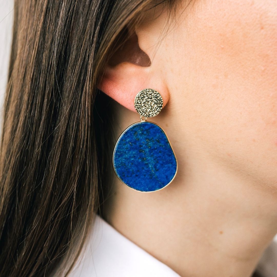 Drop Charm Earrings