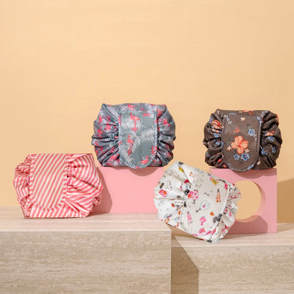 Compact Travel Cosmetics Pouch
