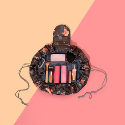 Compact Travel Cosmetics Pouch