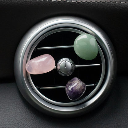 Natural Crystal Car Vent Clip