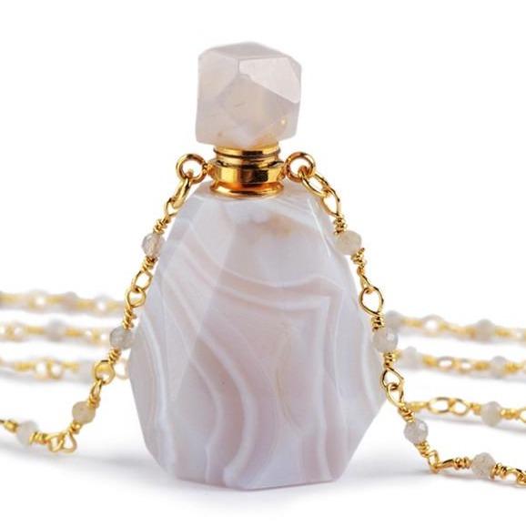 Crystal Perfume Necklace