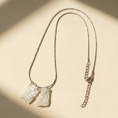 The Titanium Steel Scapular Necklace