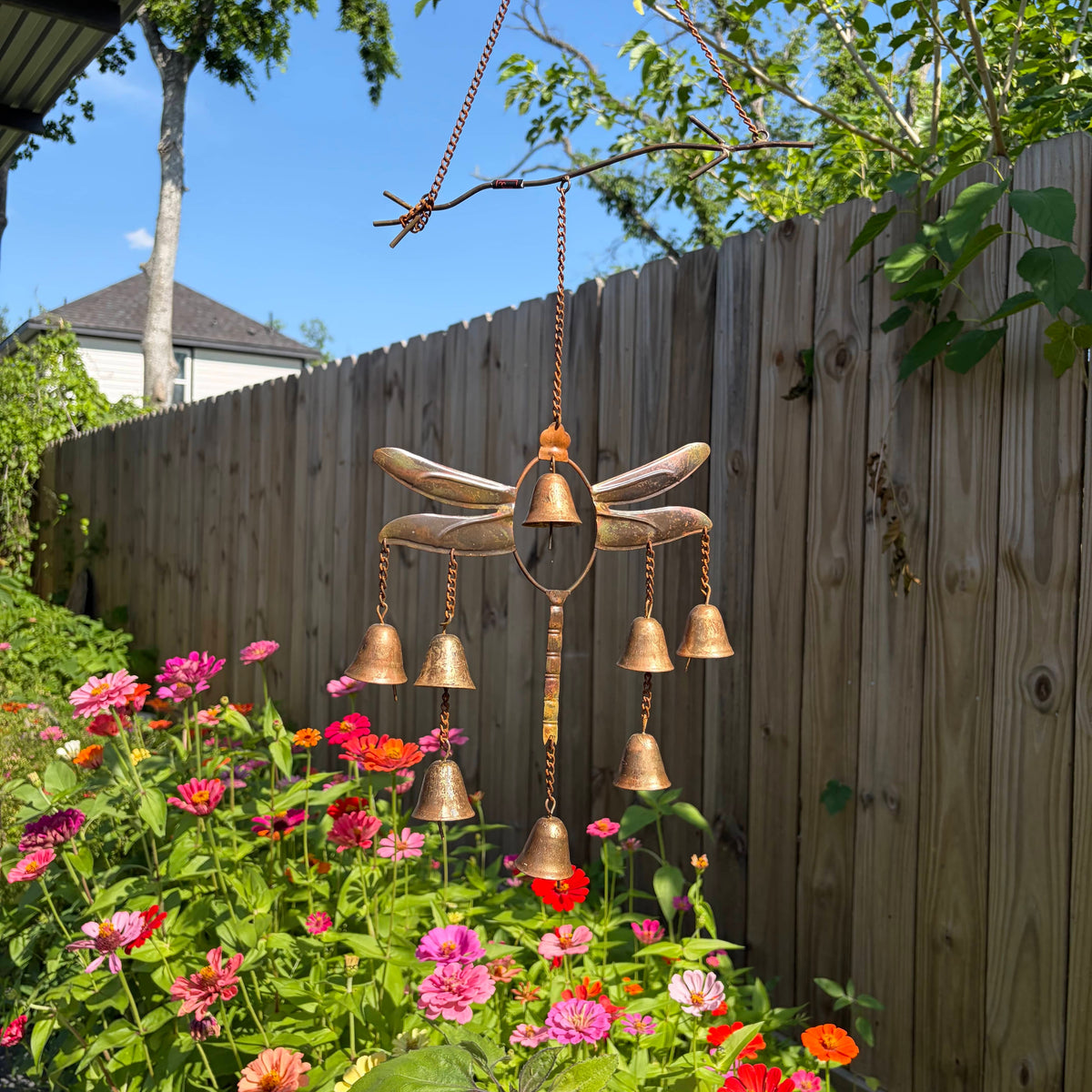 Dragonfly with Bells Wind Chime