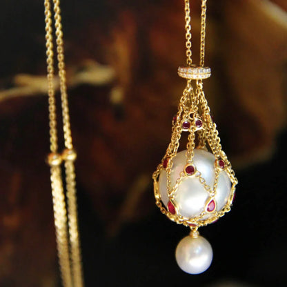 Atropos Necklace |  Gold Plated