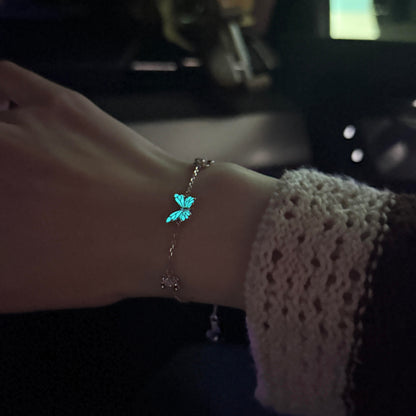 Atropos Luminous Dream Blue Butterfly Bracelet