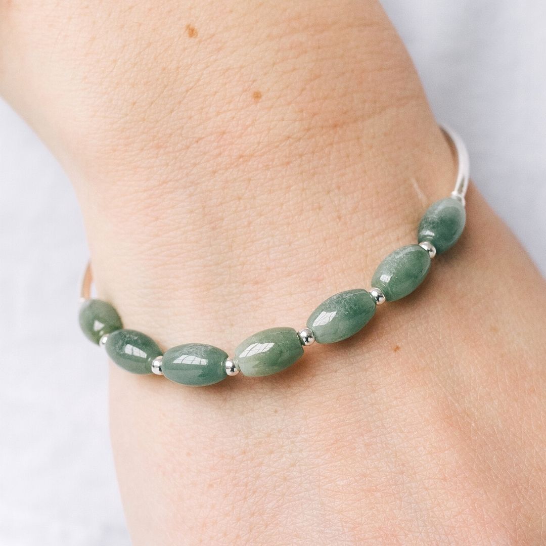 Lucky Waterdrop Silver Bracelet