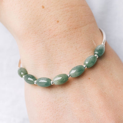 Lucky Waterdrop Silver Bracelet