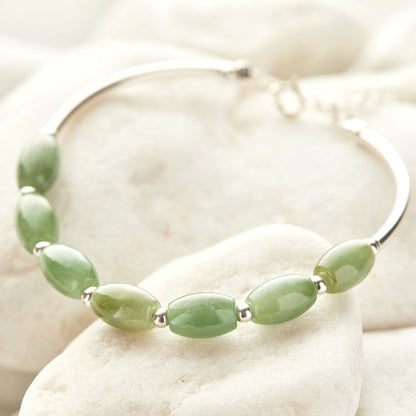 Lucky Waterdrop Silver Bracelet