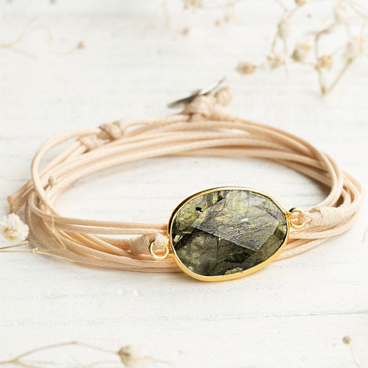 Labradorite String Bracelet