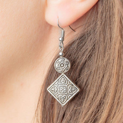 Oriental Dangle Earrings