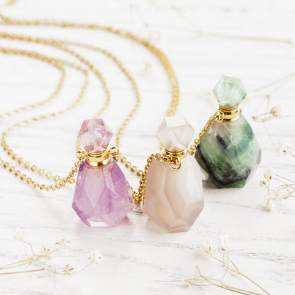 Crystal Perfume Necklace
