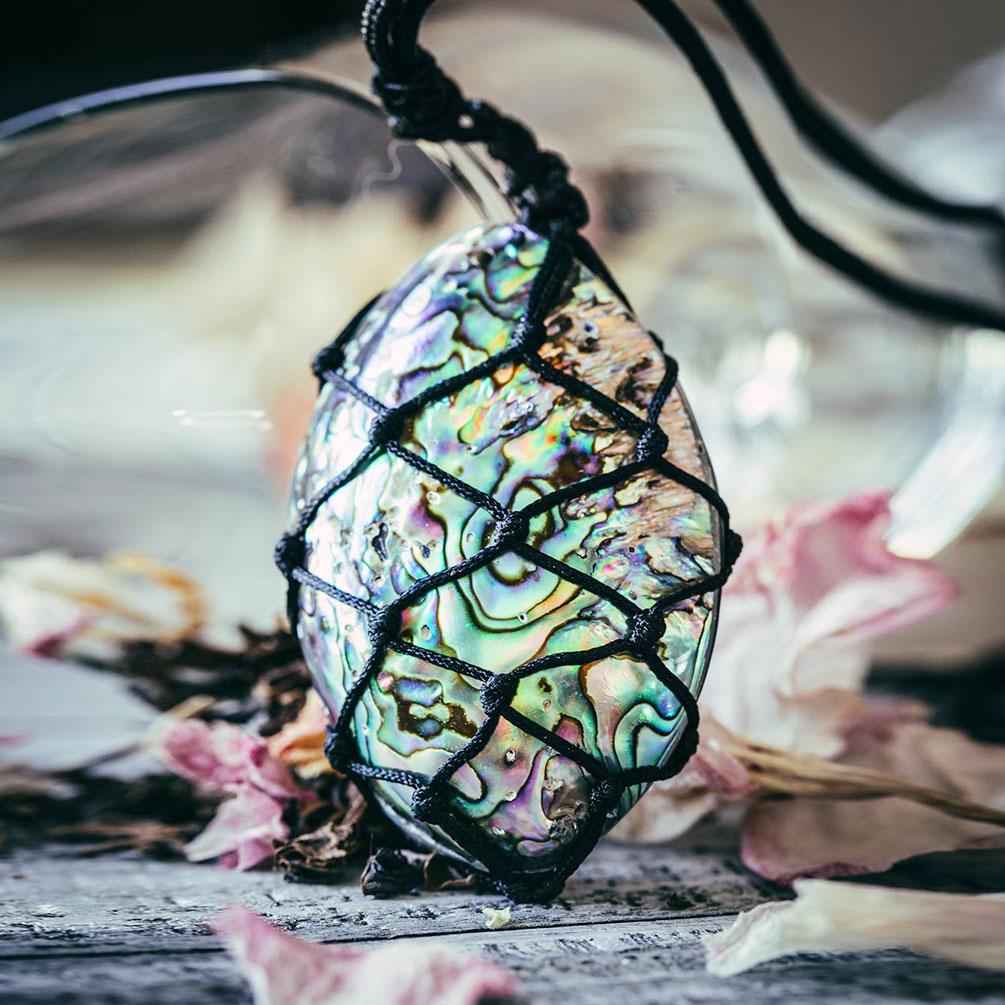 Ocean Spirit Abalone Shell Necklace