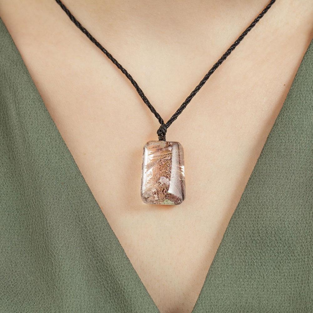 Nature Phantom Quartz Necklace