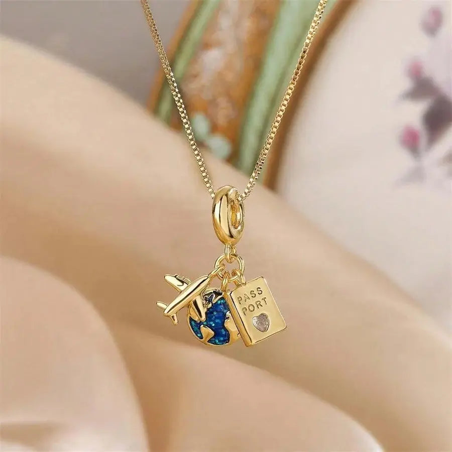 Wanderlust Charm Necklace