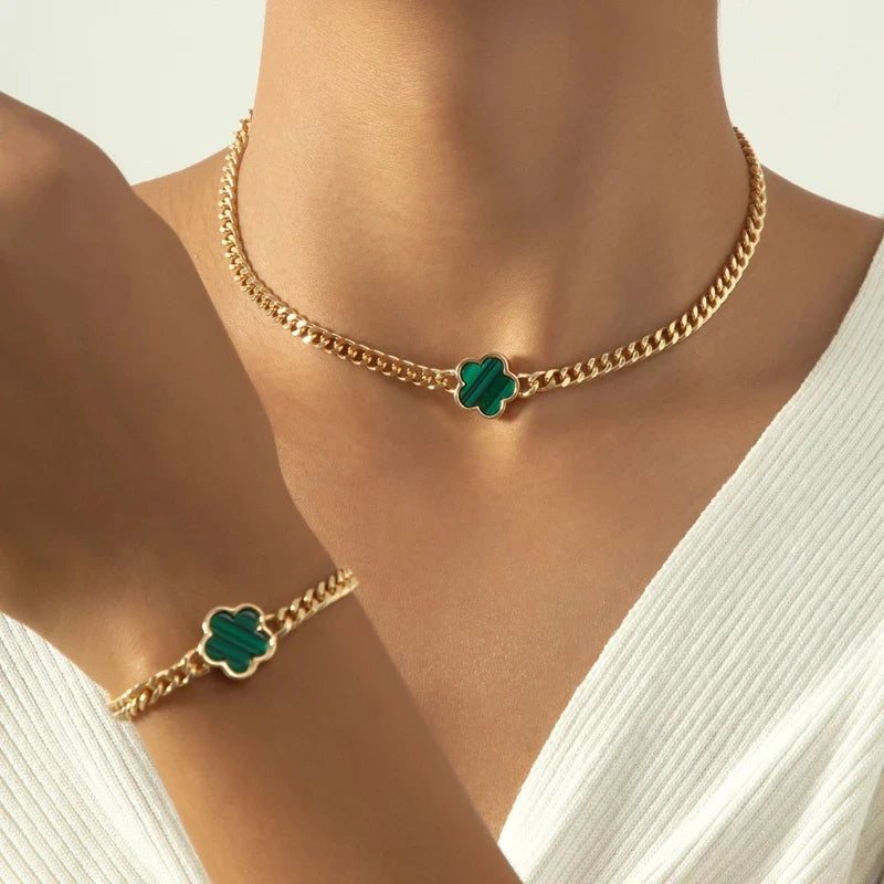 Lucky Clover Charm Set