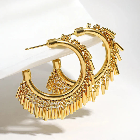 Sunset Shimmer Hoops