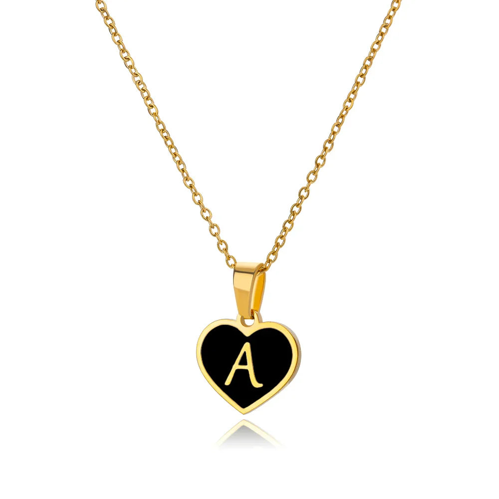 LoveScript Initial Necklace