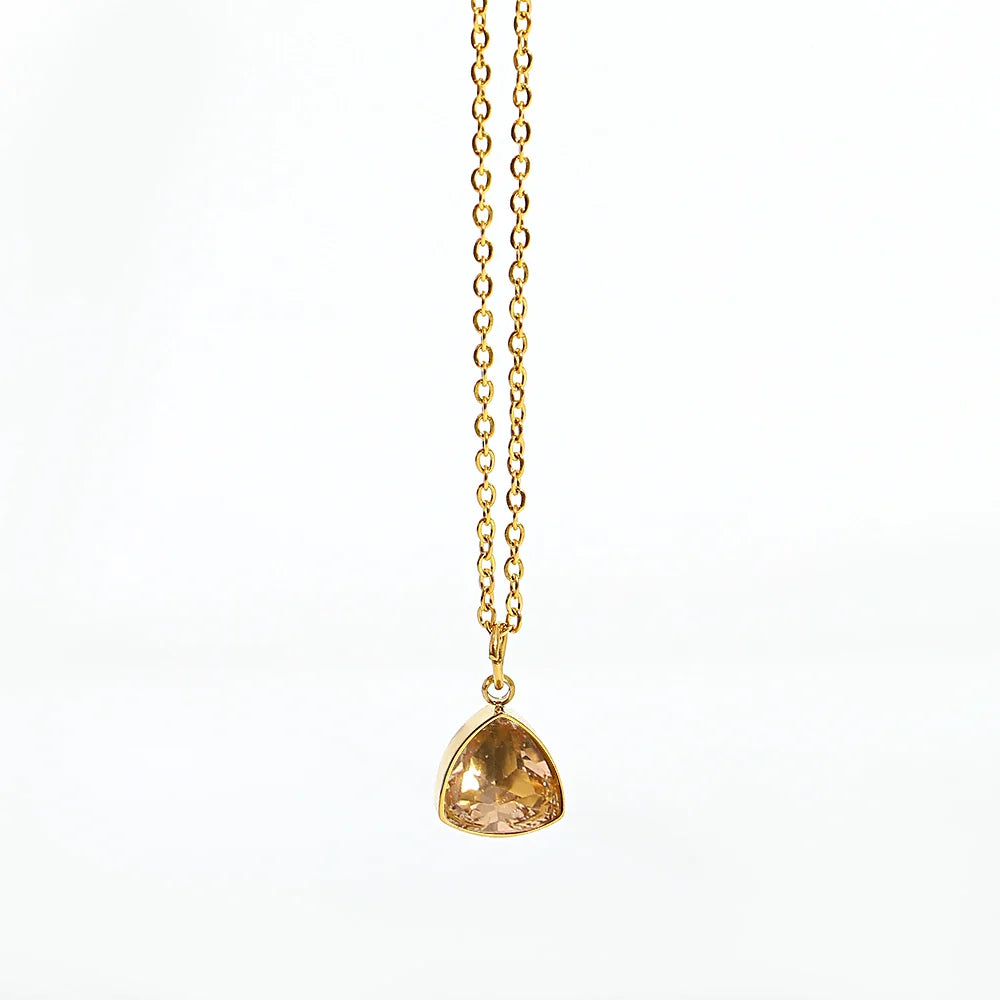 PrismAura Gemstone Necklace