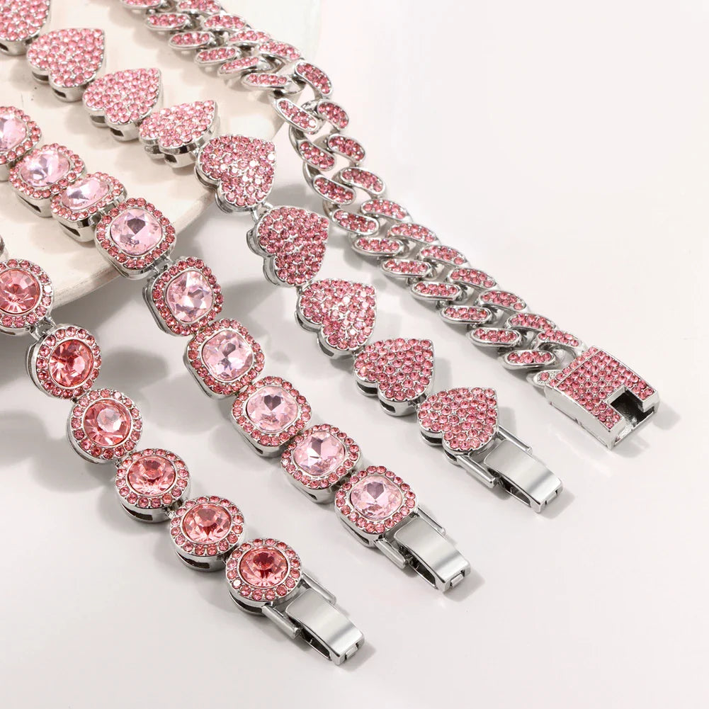 Valentina Pink Pavé Collection