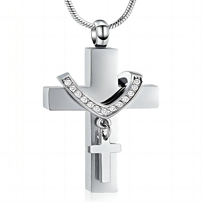 Eternal Embrace Memorial Necklace Urn Necklace