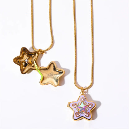 Crystal Locket Necklace