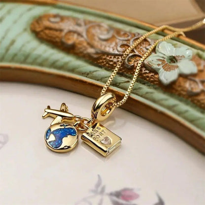 Wanderlust Charm Necklace